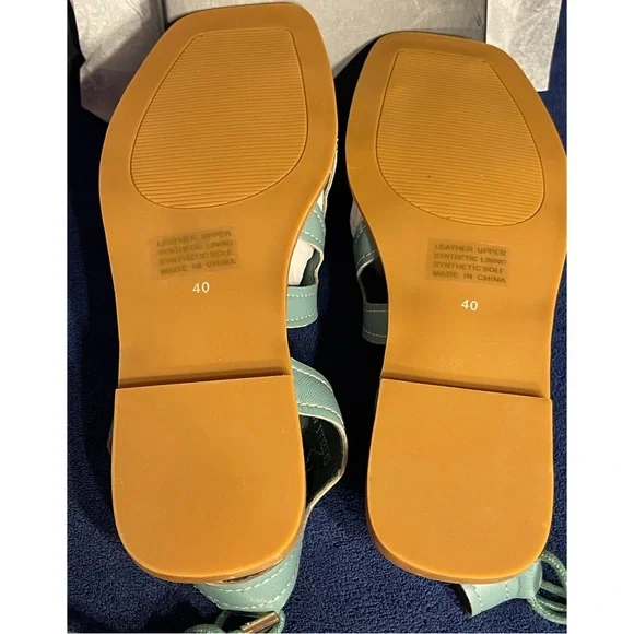 Anthropologie x Silent D Gladiator Satelli Tie-Up Sandals NWT Size 9 - Picture 8 of 16